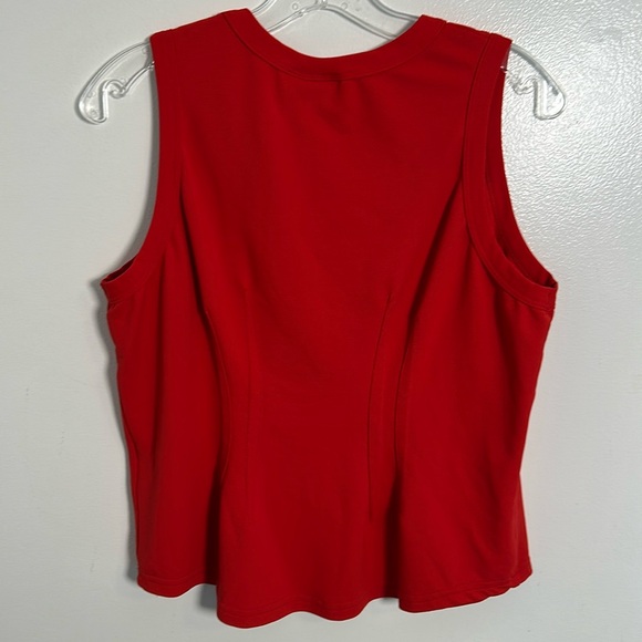 NWT Tail Tech Meryl Performance Golf/Tennis Workout Red Tank Top Size Large - Picture 7 of 9